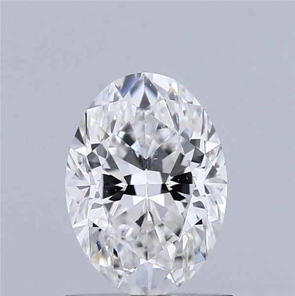 1.01ct Oval F SI1 Natural Diamond
