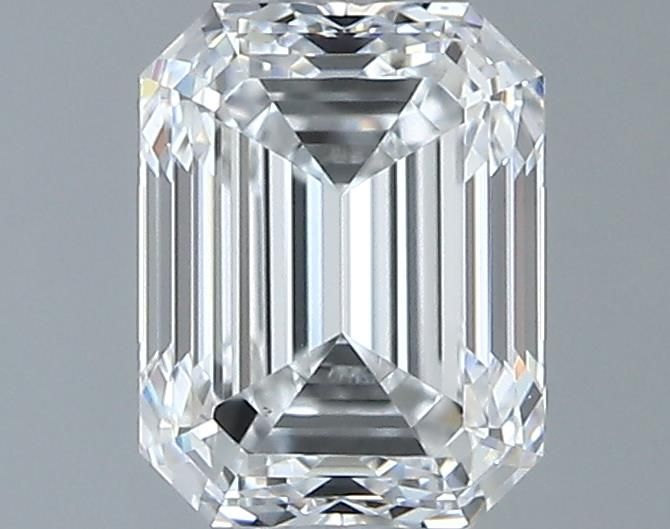 0.7ct Emerald E VS2 Natural Diamond