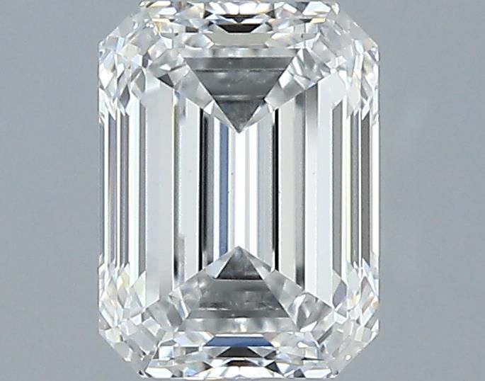 1.7ct Emerald D VS1 Natural Diamond