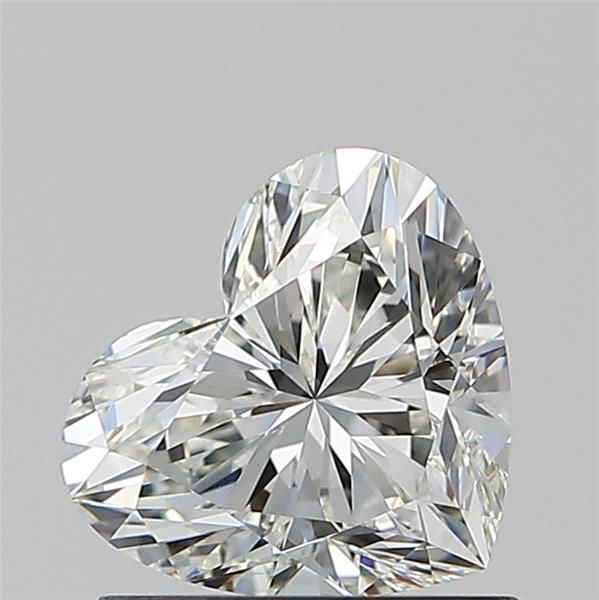 0.91ct Heart H VVS2 Natural Diamond