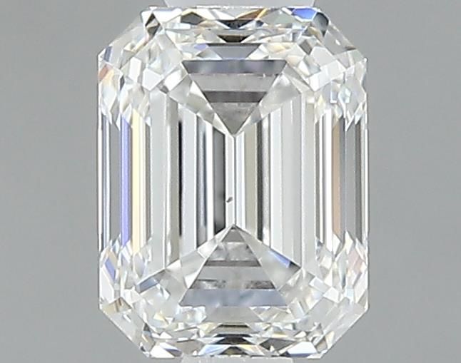 0.7ct Emerald F VS2 Natural Diamond