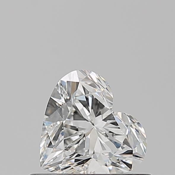 0.5ct Heart F VVS1 Natural Diamond