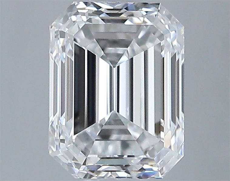 1ct Emerald D VVS1 Natural Diamond