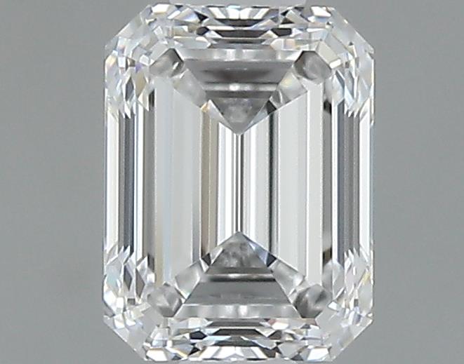0.7ct Emerald D VVS1 Natural Diamond
