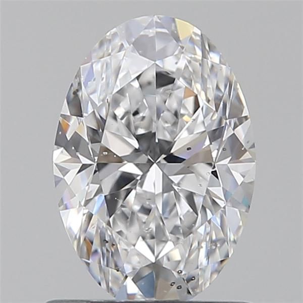 0.9ct Oval D SI1 Natural Diamond