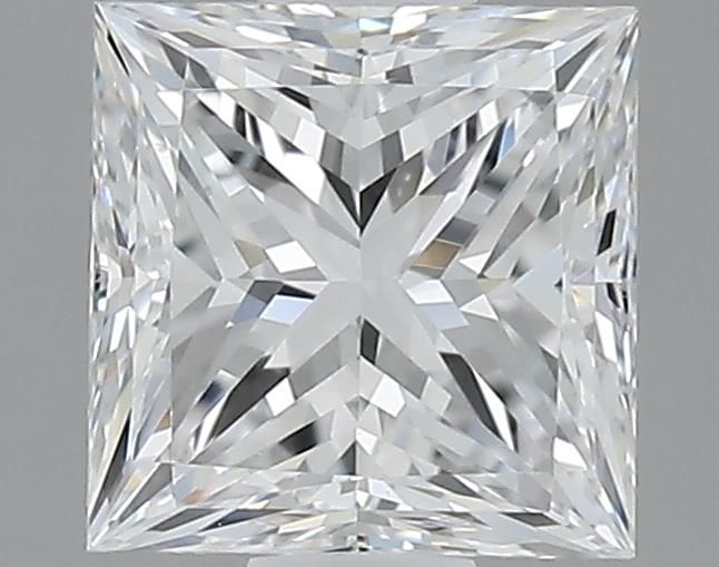 0.9ct Princess D VVS2 Natural Diamond