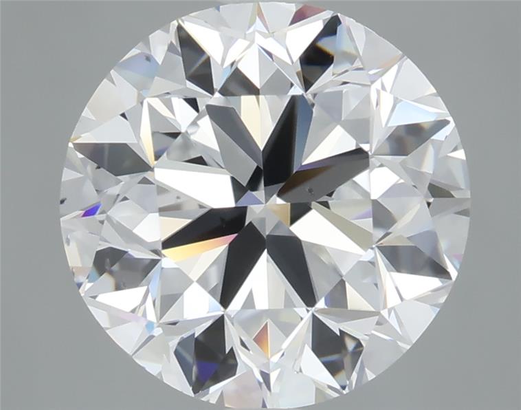 2ct Round D VS2 Natural Diamond