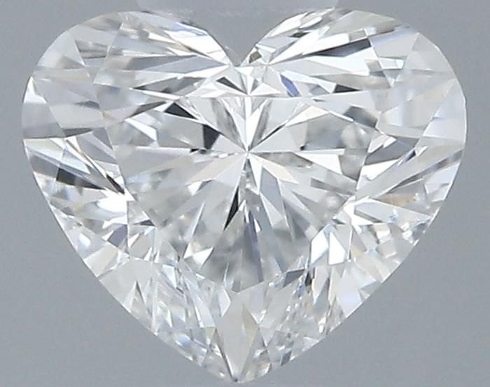 0.57ct Heart F VS1 Natural Diamond