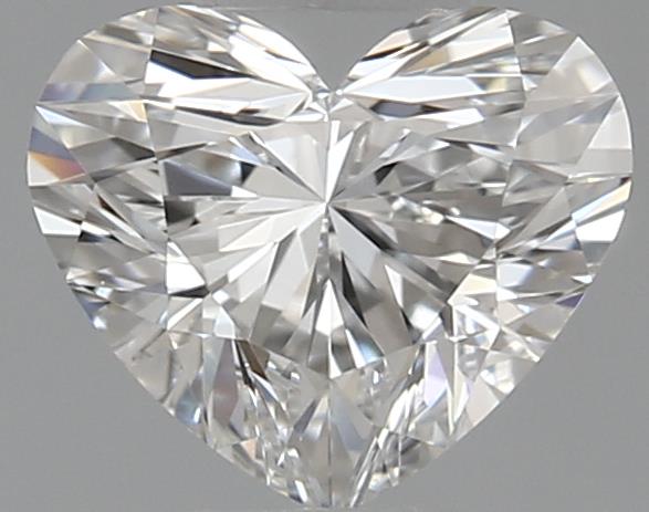 0.53ct Heart E VVS1 Natural Diamond