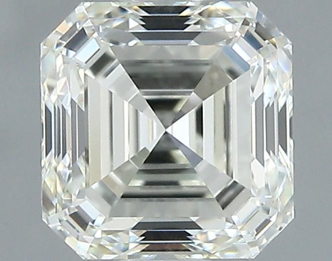 1ct Asscher L VVS2 Natural Diamond