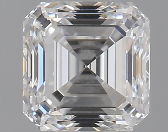 0.6ct Asscher F IF Natural Diamond