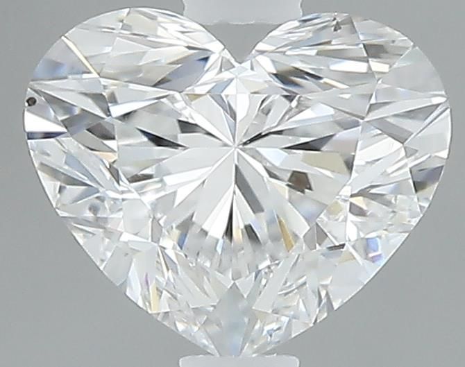 0.7ct Heart D SI1 Natural Diamond