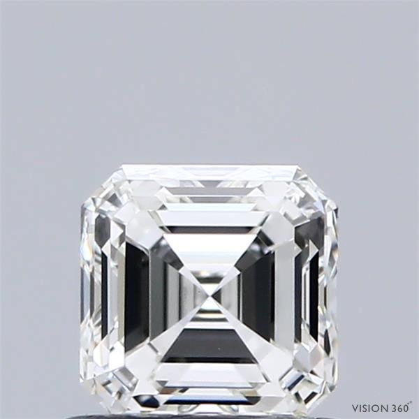 0.71ct Asscher I VS1 Natural Diamond