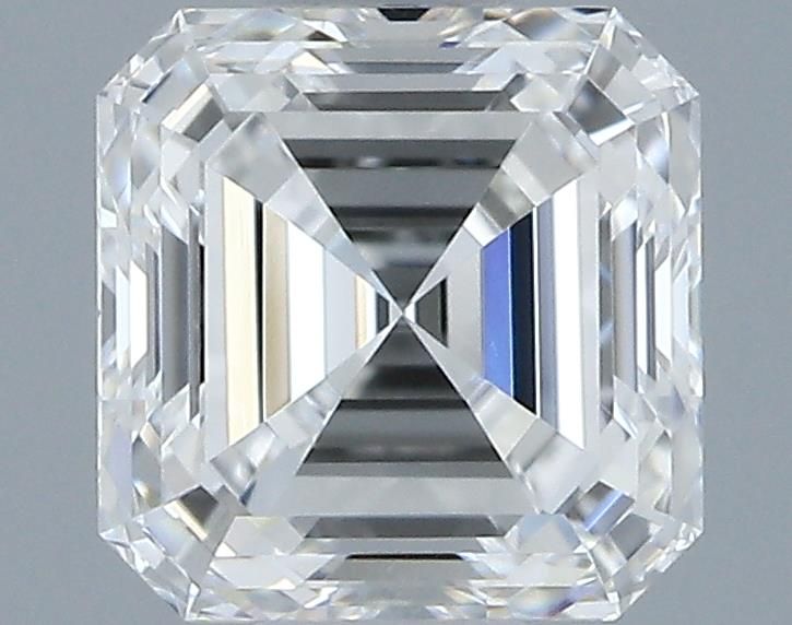 0.6ct Asscher E VVS1 Natural Diamond