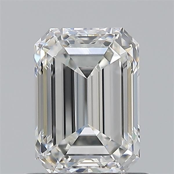 0.9ct Emerald F VS1 Natural Diamond