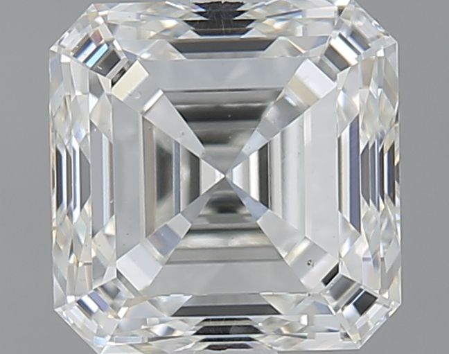 1.51ct Asscher H SI1 Natural Diamond