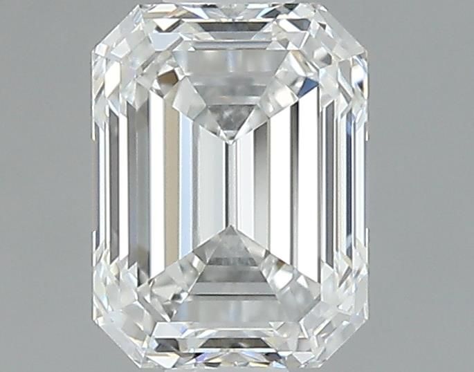 0.8ct Emerald F VVS1 Natural Diamond