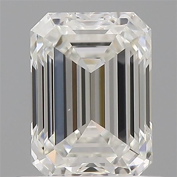 0.71ct Emerald G VVS2 Natural Diamond