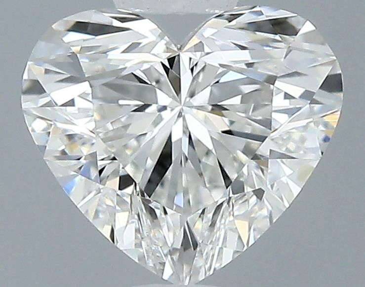 0.66ct Heart F VS1 Natural Diamond