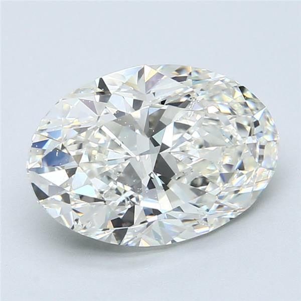 3.51ct Oval I SI2 Natural Diamond