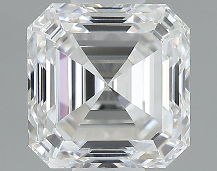 0.6ct Asscher E VVS1 Natural Diamond