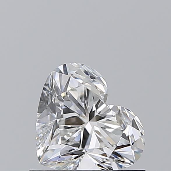 0.72ct Heart F VVS2 Natural Diamond