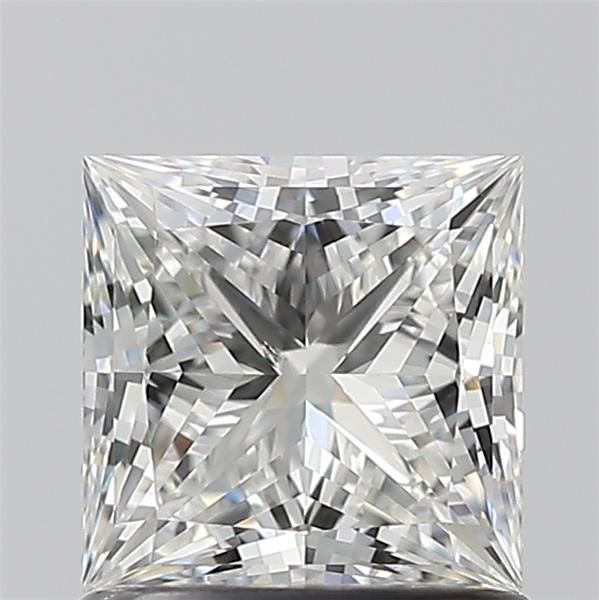 1.01ct Princess F SI1 Natural Diamond