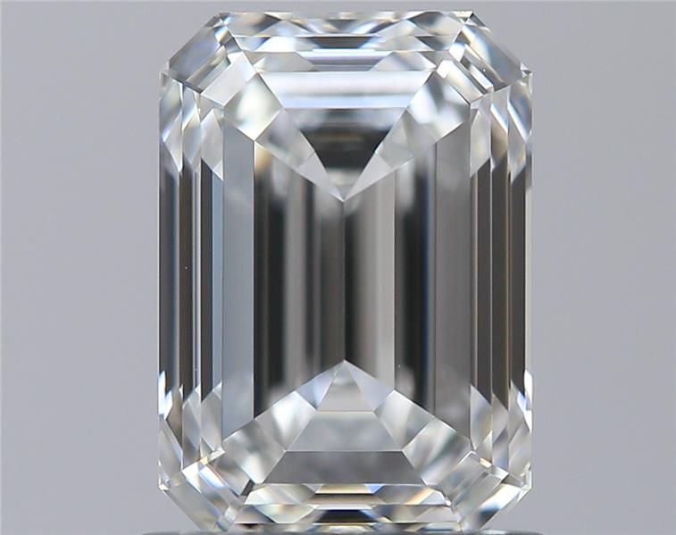 1.1ct Emerald F VVS1 Natural Diamond