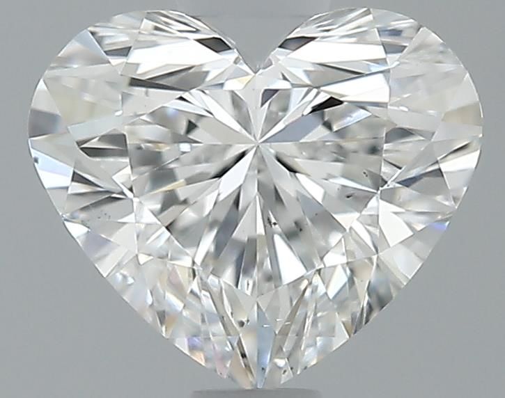 0.72ct Heart F SI1 Natural Diamond