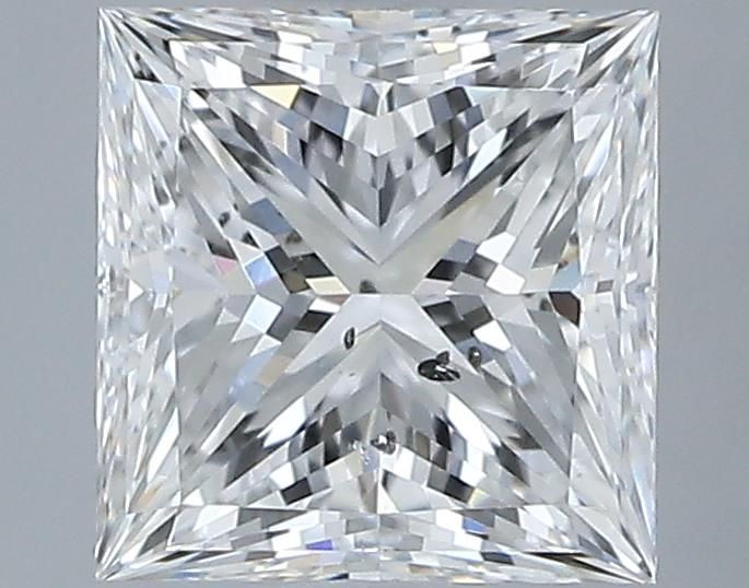 1ct Princess E SI2 Natural Diamond