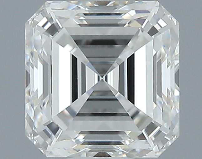 0.63ct Asscher F IF Natural Diamond