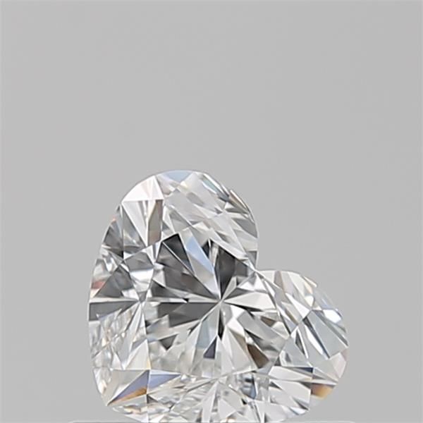 0.51ct Heart F VVS2 Natural Diamond