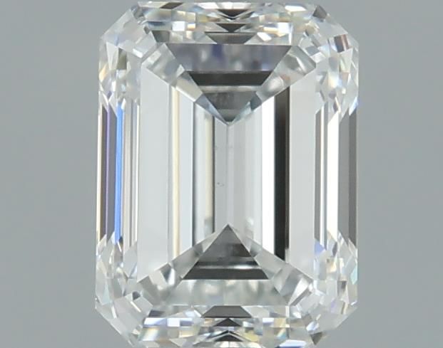 0.71ct Emerald F VS2 Natural Diamond