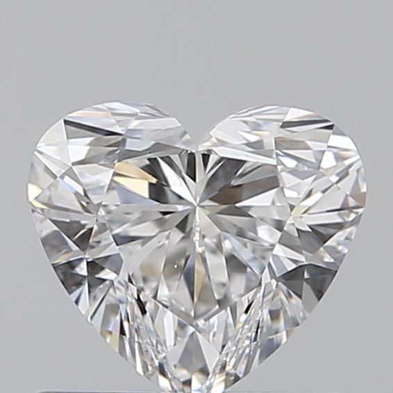 0.57ct Heart D VS1 Natural Diamond