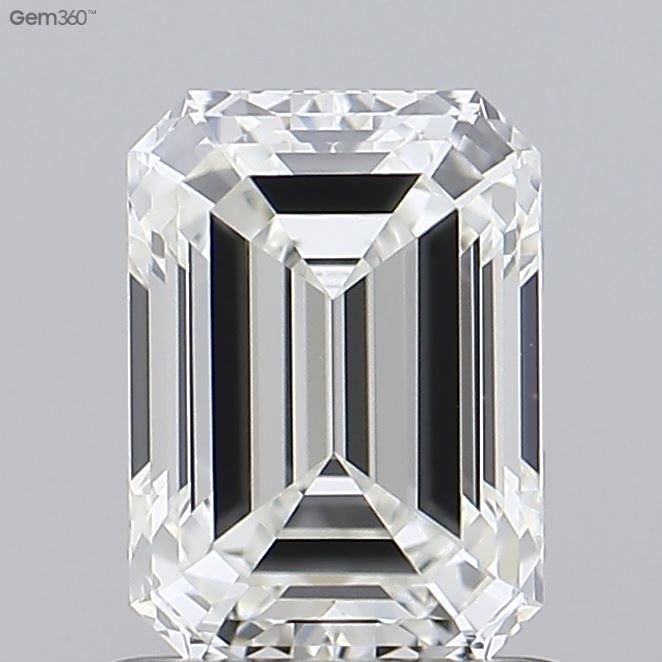 1ct Emerald I VS1 Natural Diamond