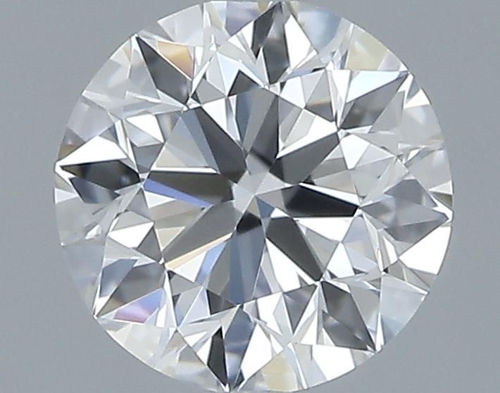 0.59ct Round F VVS1 Natural Diamond