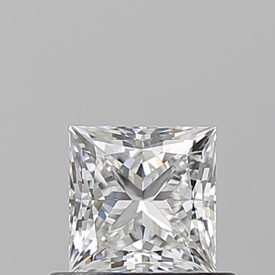 0.62ct Princess F VVS2 Natural Diamond