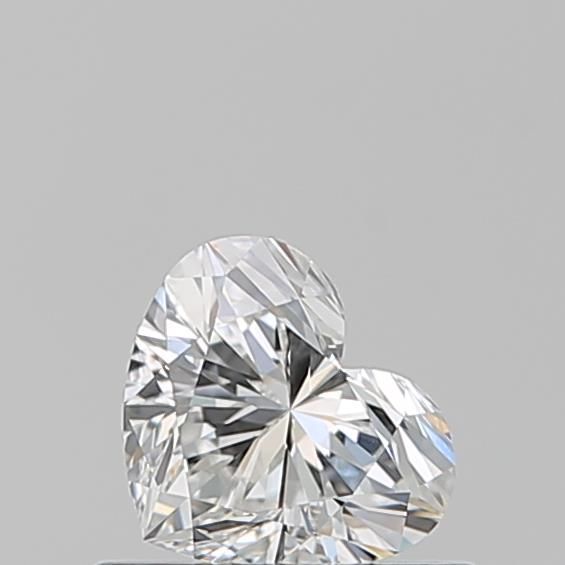 0.5ct Heart F IF Natural Diamond