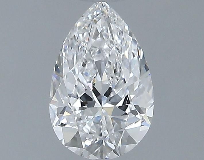 0.7ct Pear D VVS2 Natural Diamond