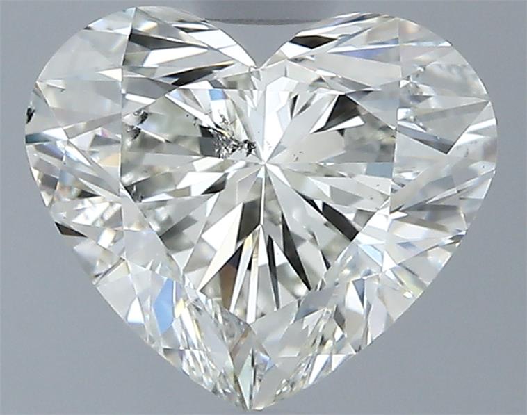 2ct Heart K SI2 Natural Diamond