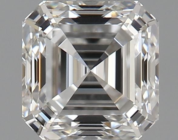 0.6ct Asscher F IF Natural Diamond