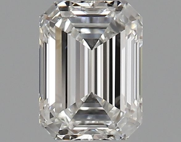 0.52ct Emerald F IF Natural Diamond