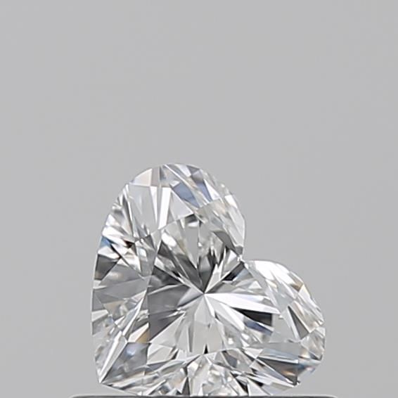 0.5ct Heart F VVS1 Natural Diamond