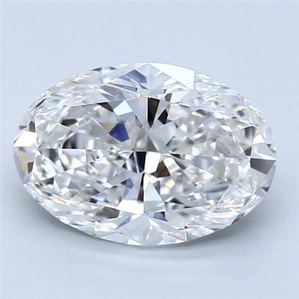 2.01ct Oval F VS1 Natural Diamond