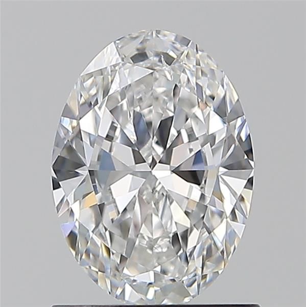 1ct Oval D SI1 Natural Diamond