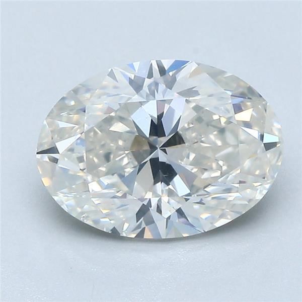 2.5ct Oval H SI2 Natural Diamond