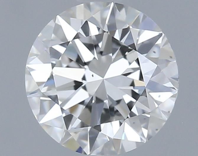 0.59ct Round F VS2 Natural Diamond