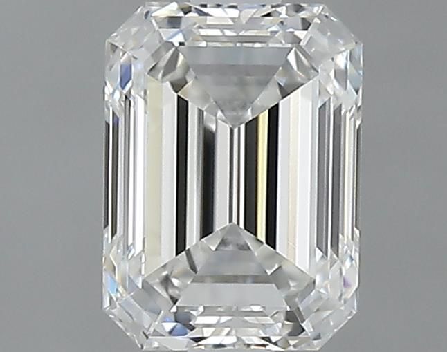0.57ct Emerald F IF Natural Diamond