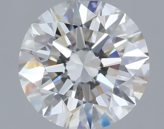 0.58ct Round F VVS1 Natural Diamond