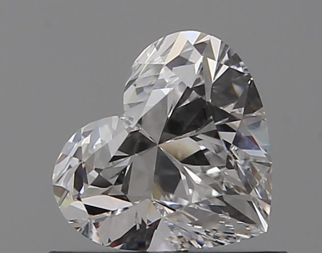 0.69ct Heart D VS1 Natural Diamond